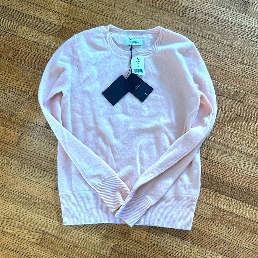 NWT NAADAM cashmere crewneck sweater